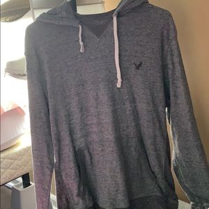 men’s AEO thermal hoodie